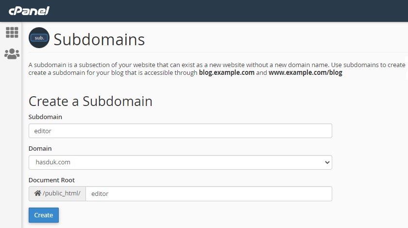 Bikin Subdomain