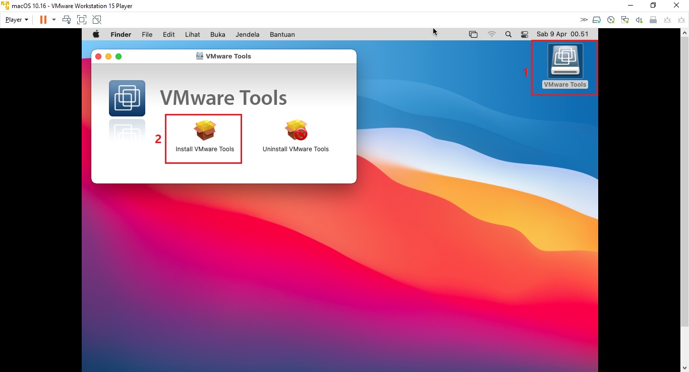 Install VMware Tools