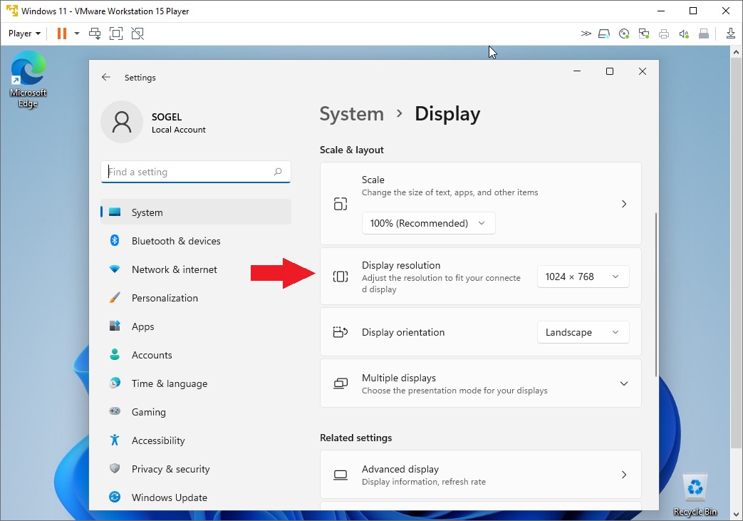 Pengaturan Resolusi Layar Windows 11