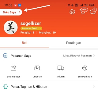 Profil Shopee