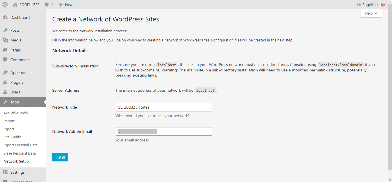 Setup Network