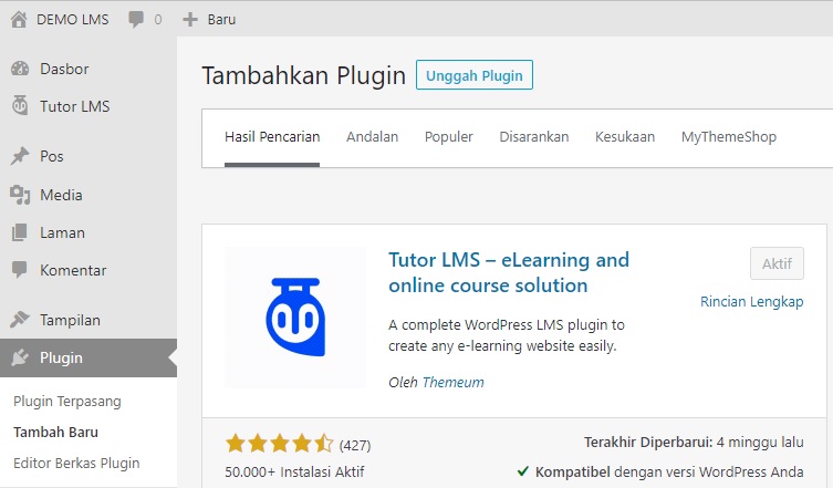 Tutor LMS Plugin