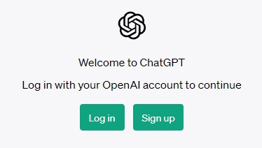 Sign Up ChatGPT