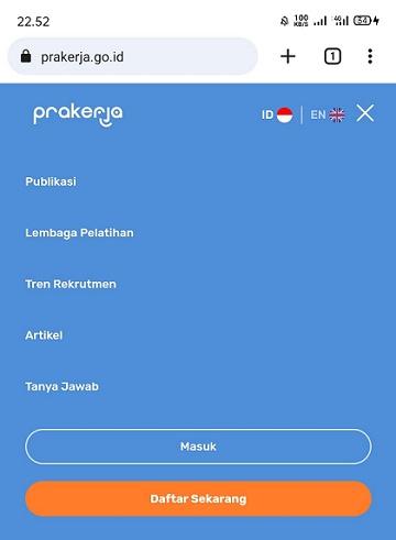 Daftar Prakerja