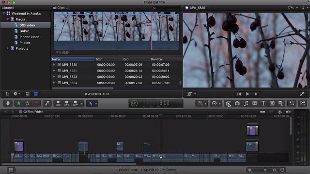 Final Cut Pro X - Software Edit Video Terbaik