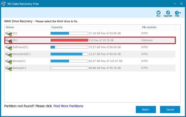 M3 Data Recovery