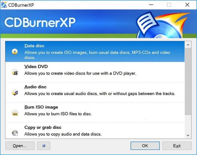 CDBurnerXP - Software Burning CD dan DVD Gratis Terbaik