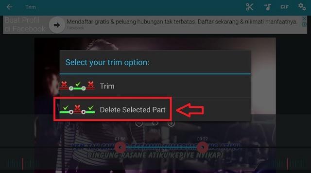 Delete Select Part