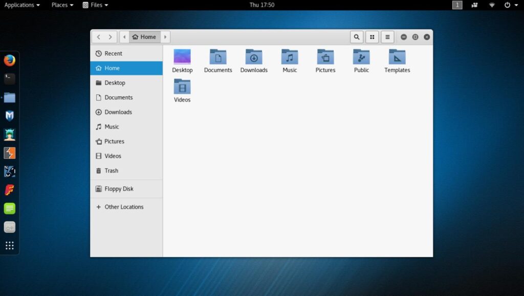 Kali Linux File Explorer